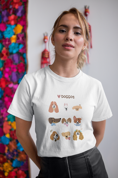 Love Doggos Tee (Unisex fit, Cotton)