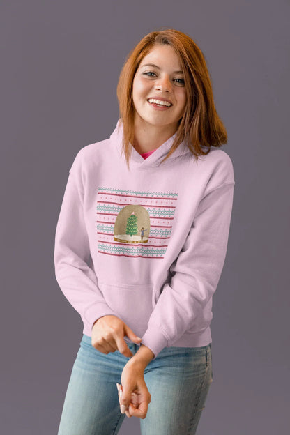 Christmas State of Mind Hoodie (Unisex, Cotton) - curledeyes
