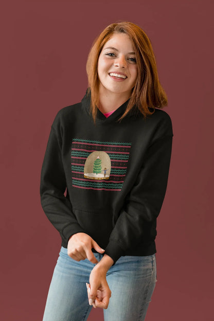 Christmas State of Mind Hoodie (Unisex, Cotton) - curledeyes