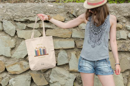 Booked for the Weekend Tote Bag (Cotton Canvas, 300gsm)