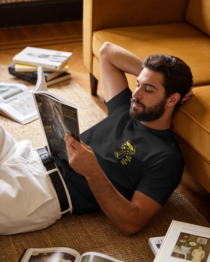 I Go Where My Cuppa Goes Tee (Unisex - Straight fit, Cotton)