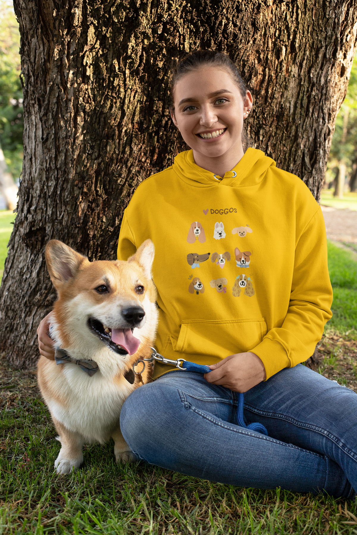 Love Doggos Hoodie (Unisex fit, Cotton)