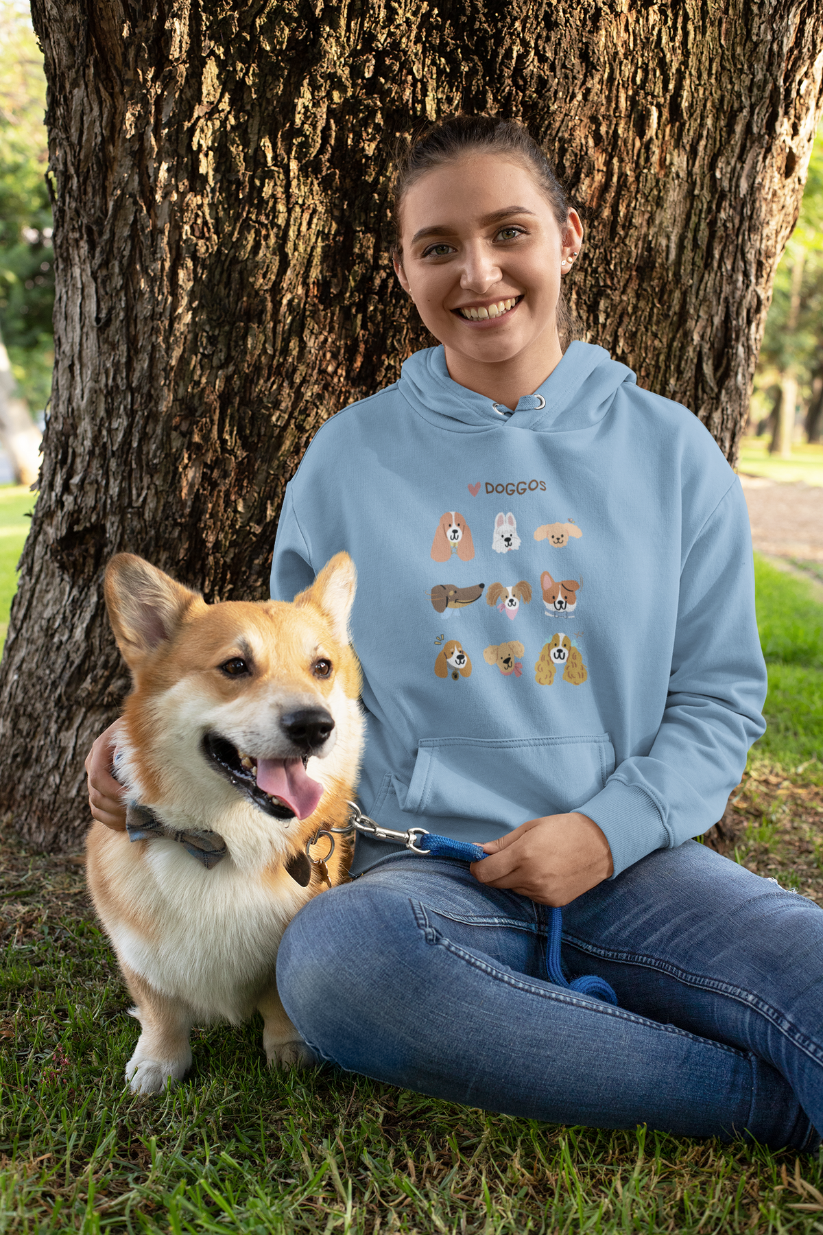 Love Doggos Hoodie (Unisex fit, Cotton)