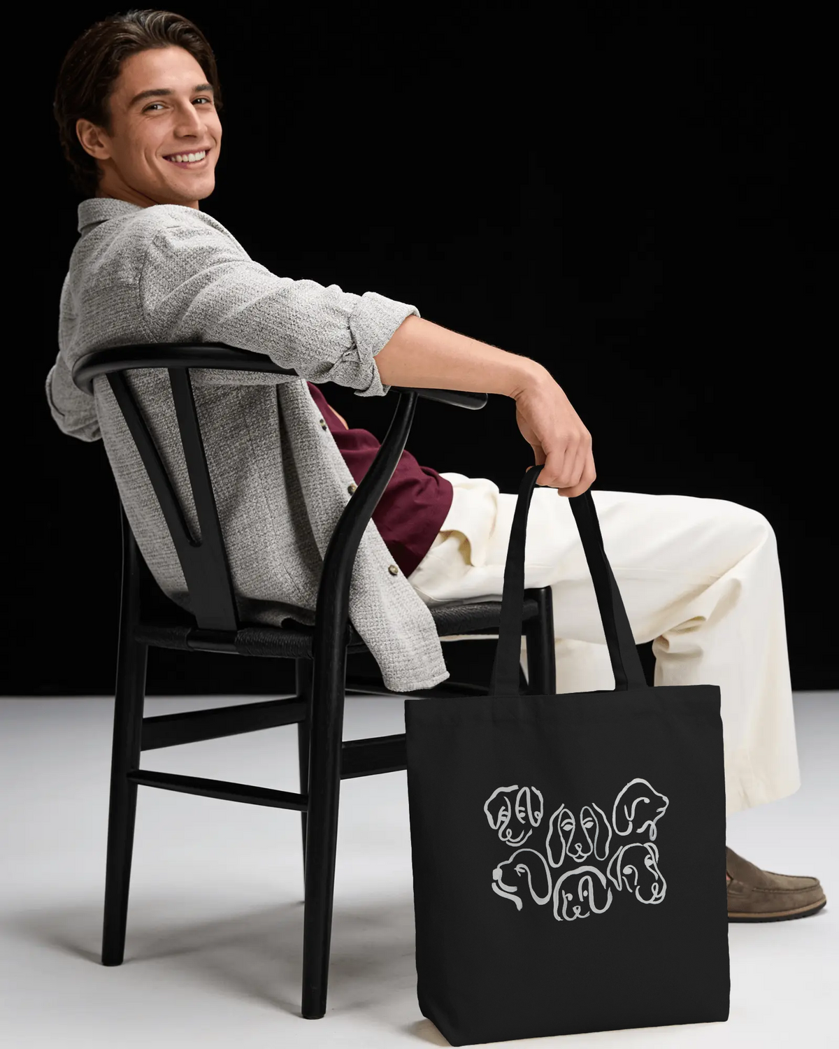 Doggos Tote (Cotton canvas)