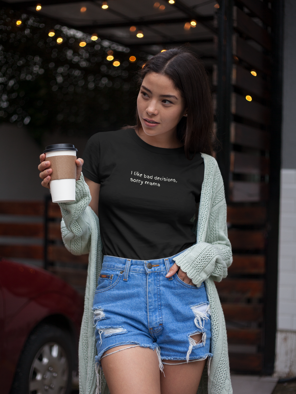 Bad decisions Tee (Cotton, Unisex)